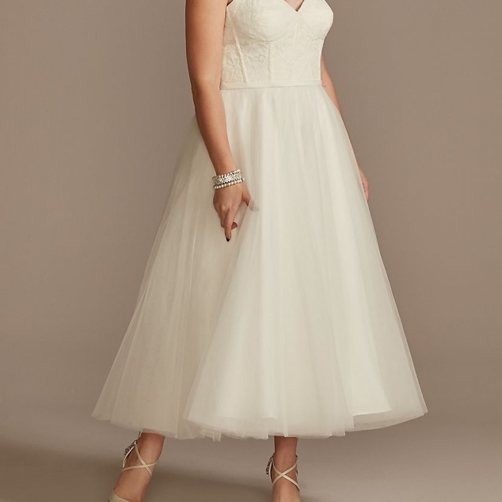 David’s Bridal Tulle Dress